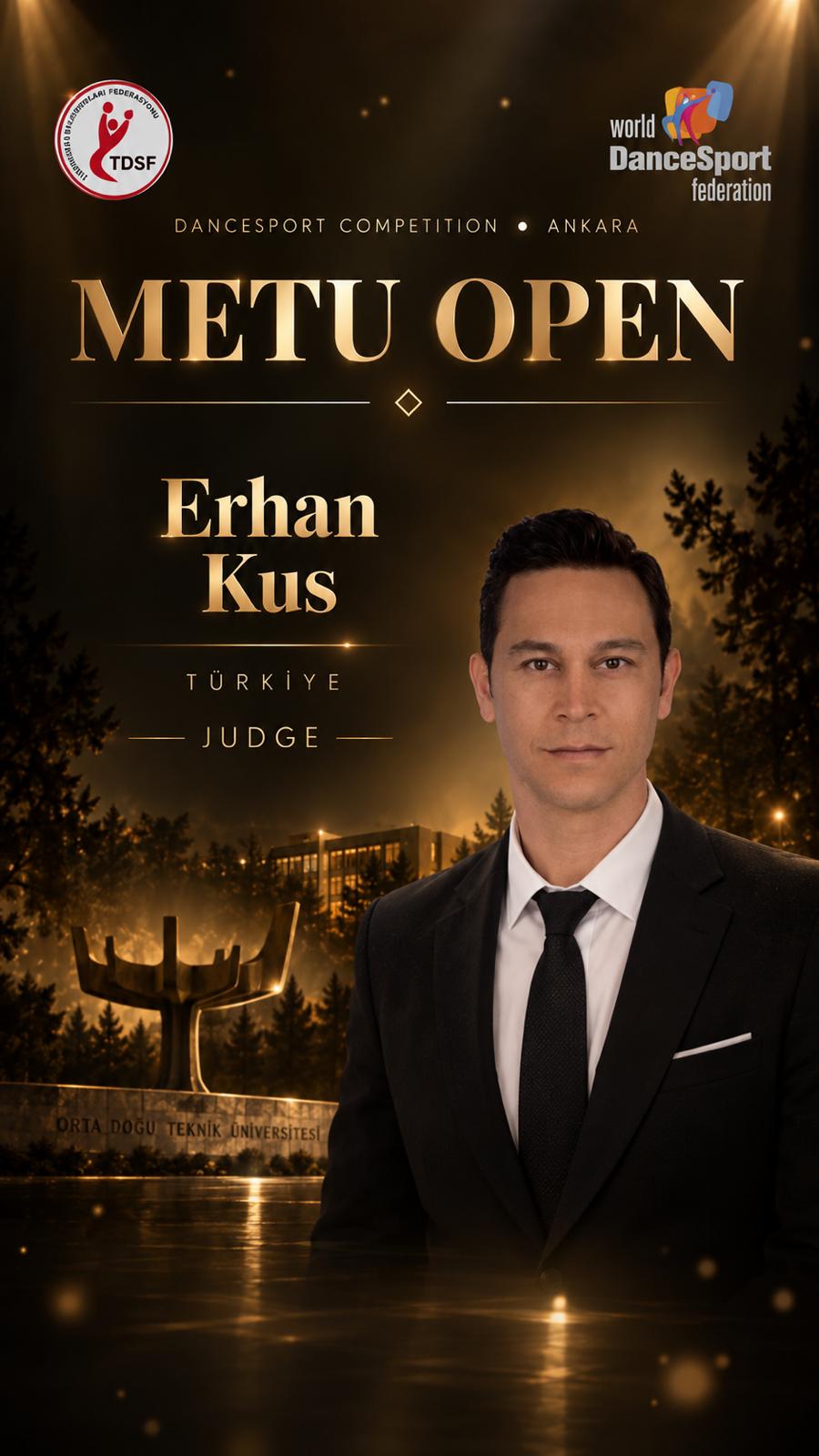Erhan Kus, Türkiye, judge