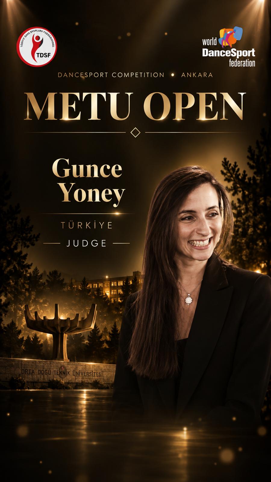 Gunce Yoney, Türkiye, judge