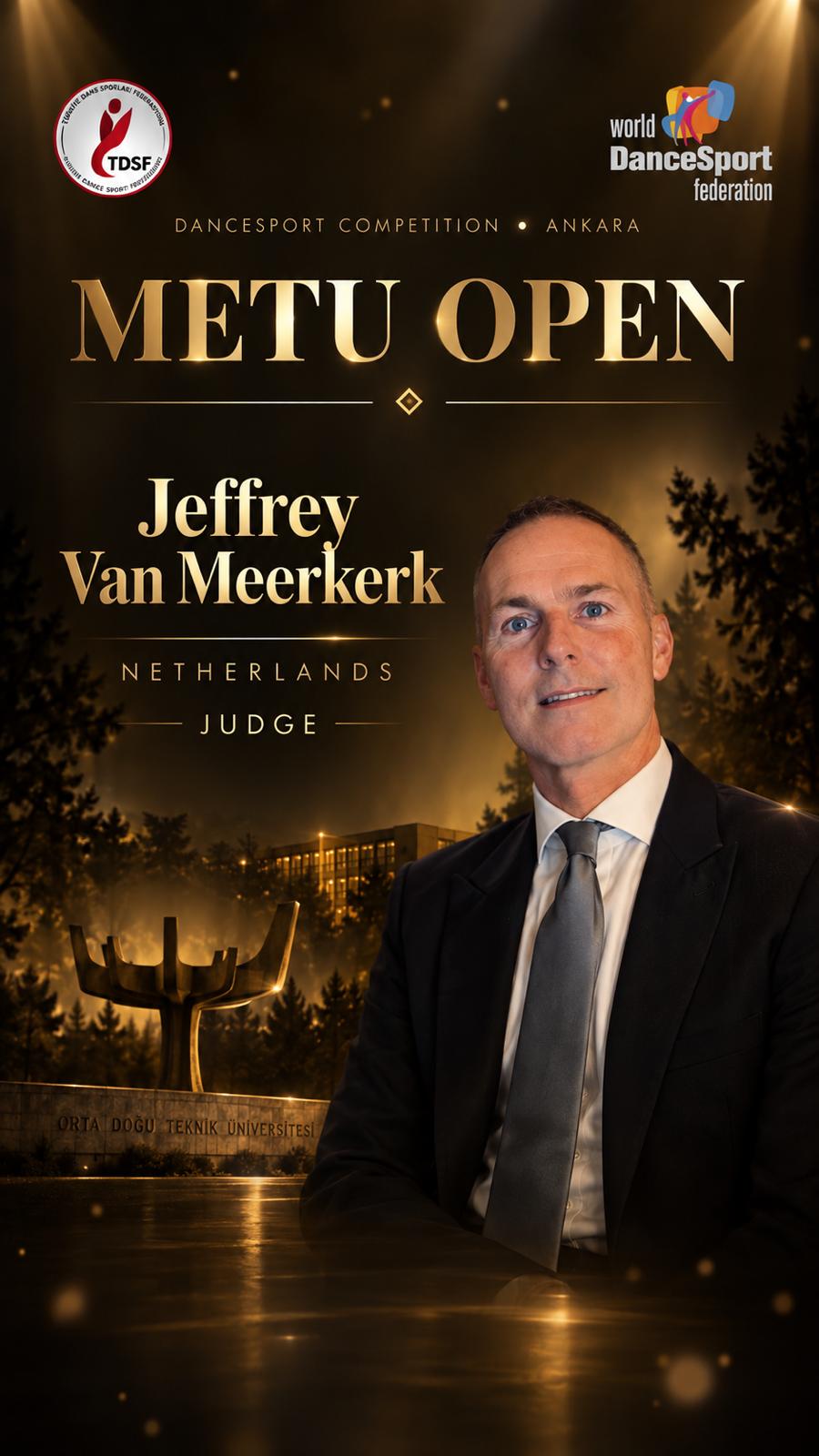 Jeffrey Van Meerkerk, Netherlands, judge