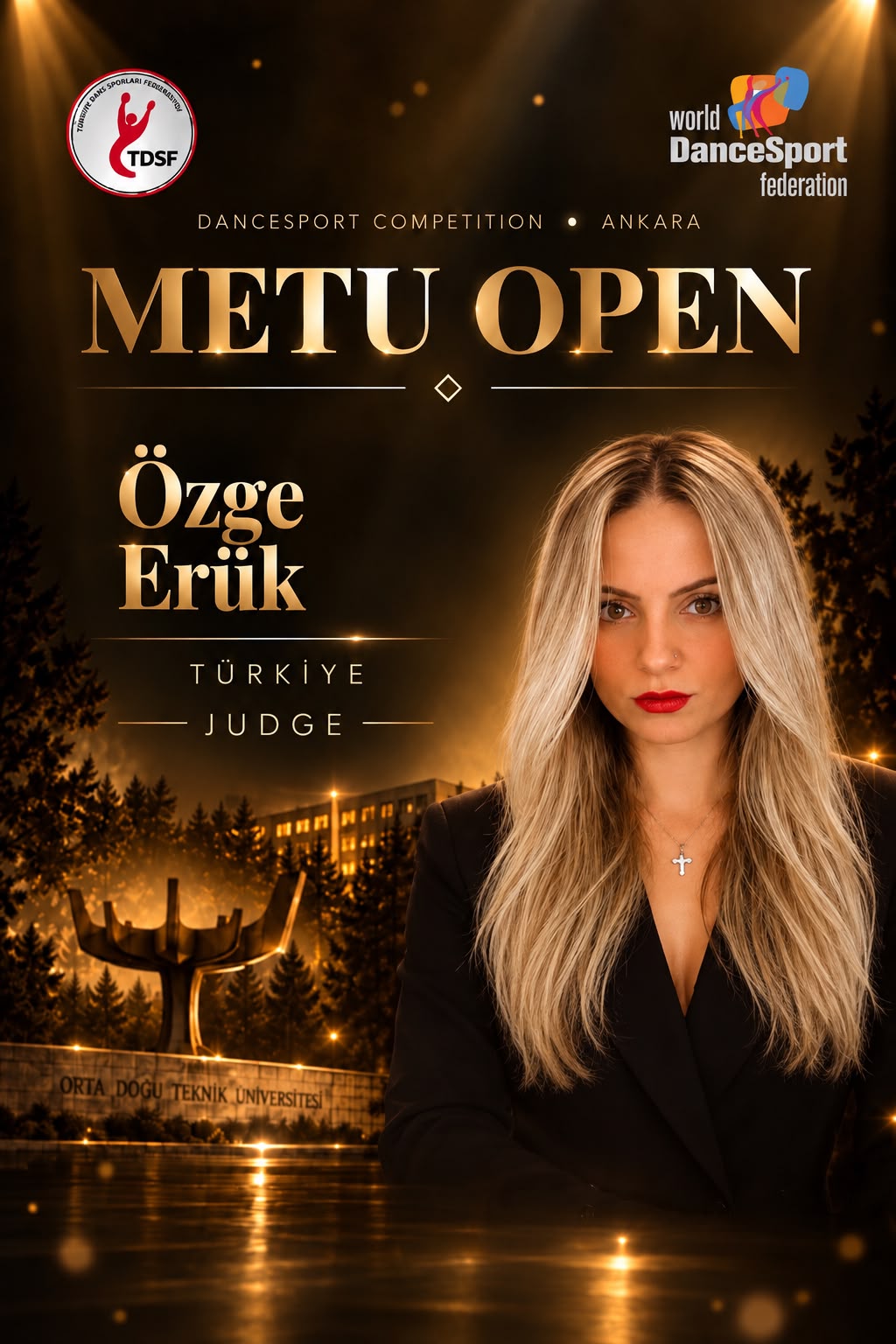 Özge Erük, Türkiye, judge