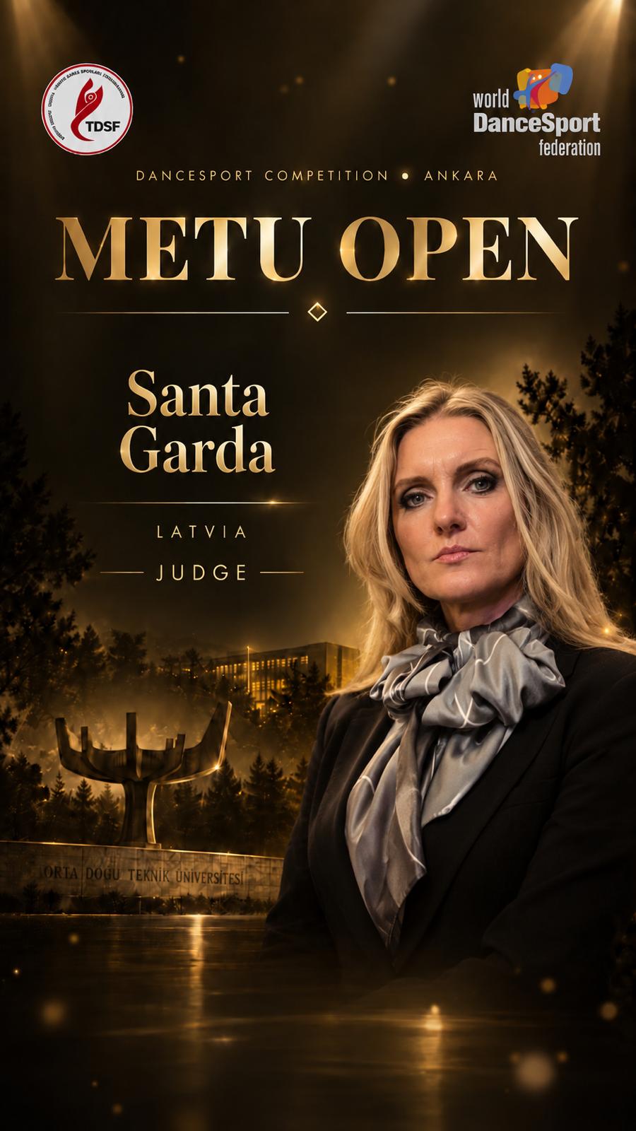 Santa Garda, Latvia, judge